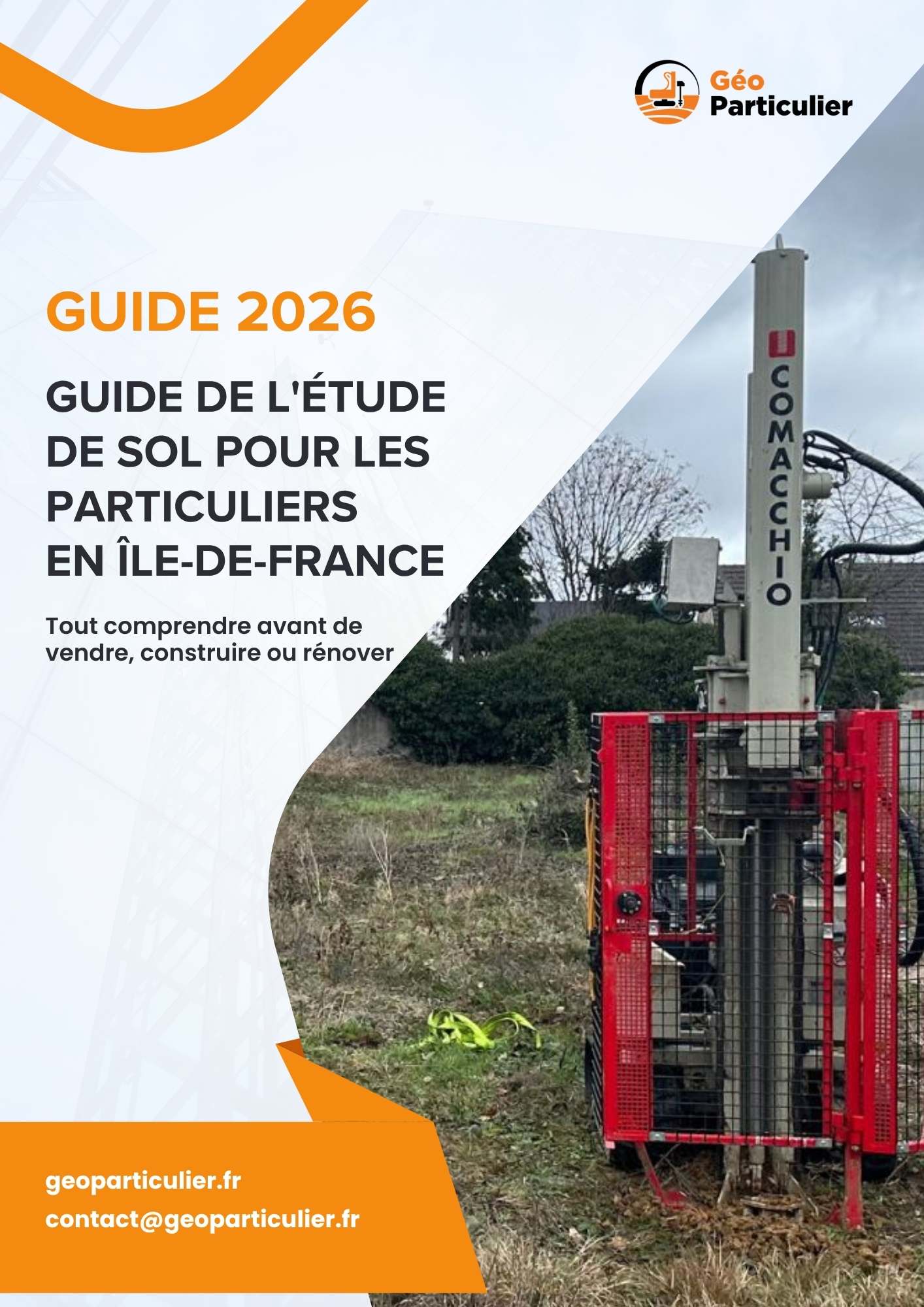 GUIDES PRATIQUES ÉTUDE DE SOL 4 Décryptez argiles, gypse et nappes de votre département pour choisir la bonne étude.
